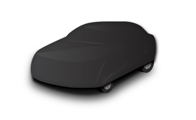 Luxurious car cover for indoor use only.